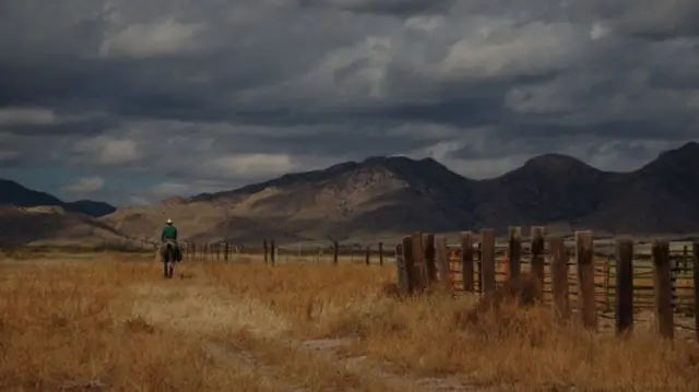 Lone cowboy in Arizona, 3 November 2016