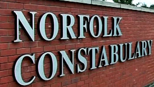 Norfolk Police HQ sign