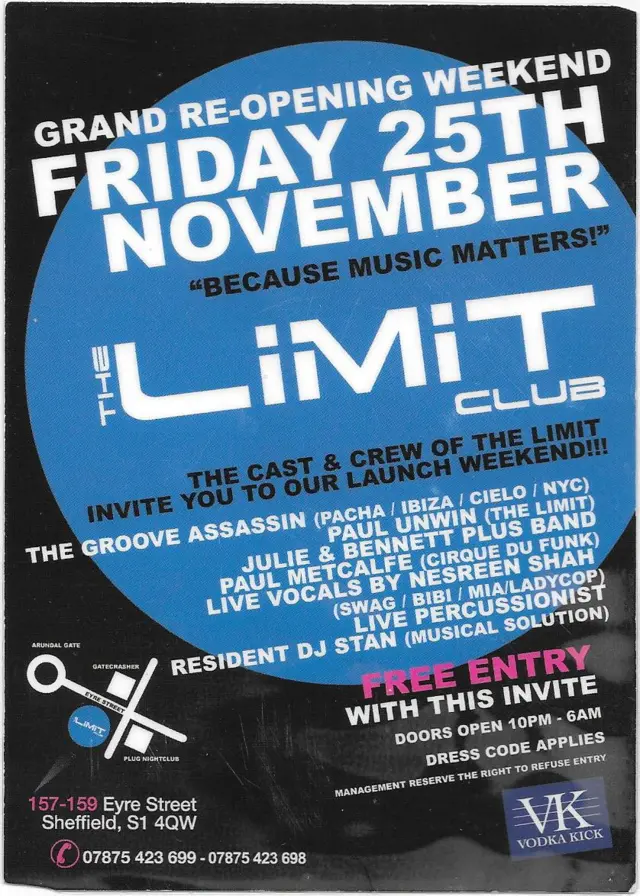 Limit Club poster