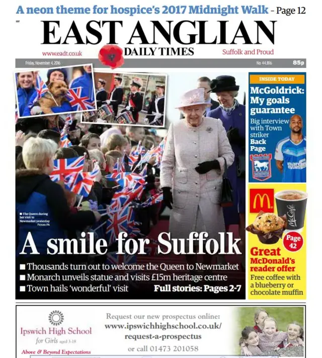 Front cover of the EADT