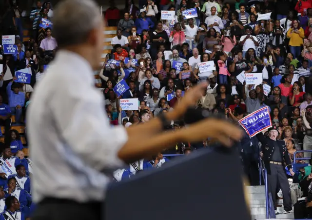 Obama in Fayetteville