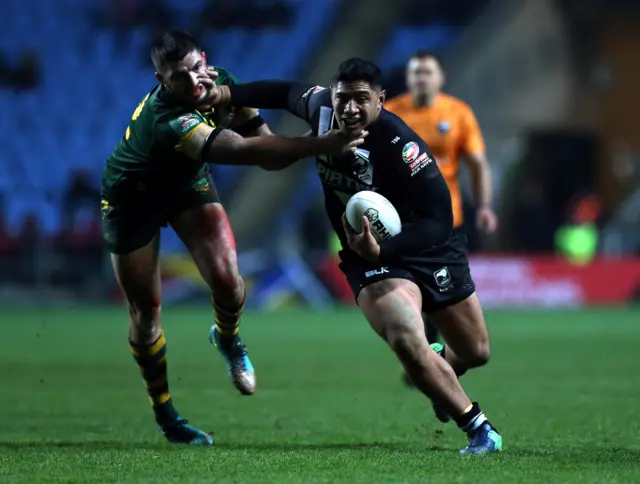 Jason Taumalolo of New Zealand