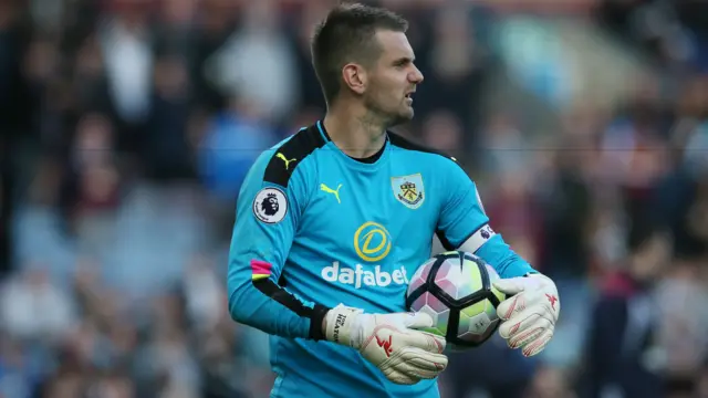 Burnley's Tom Heaton