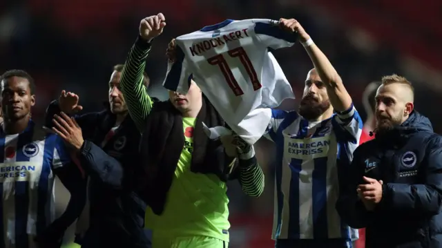 Brighton celebrate