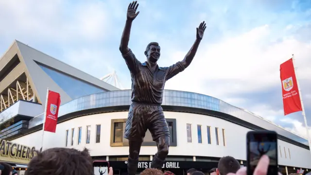 John Atyeo statue