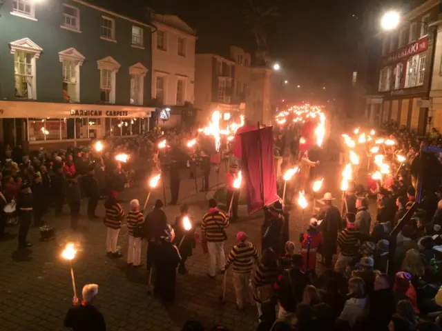 Lewes bonfire