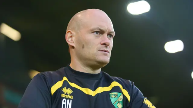 Norwich manager Alex Neil