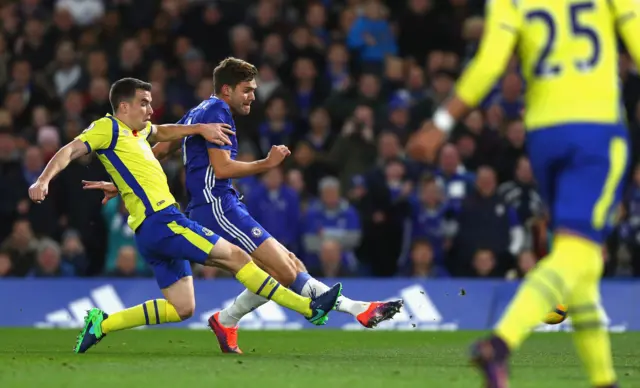 Alonso scores for Chelsea