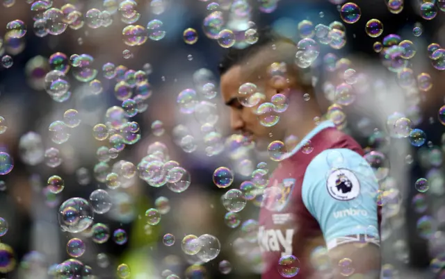 Bubbles at the London Stadium