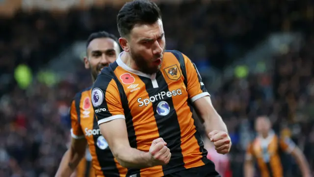 Robert Snodgrass celebrates