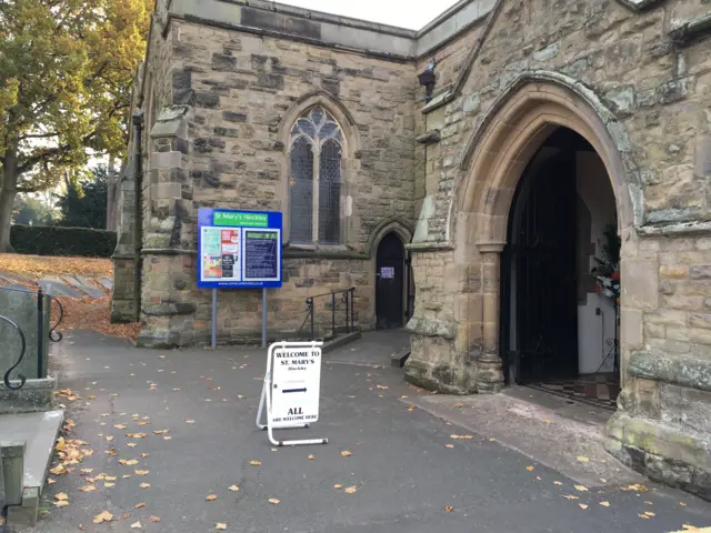 St Mary's Church in Hinckley.