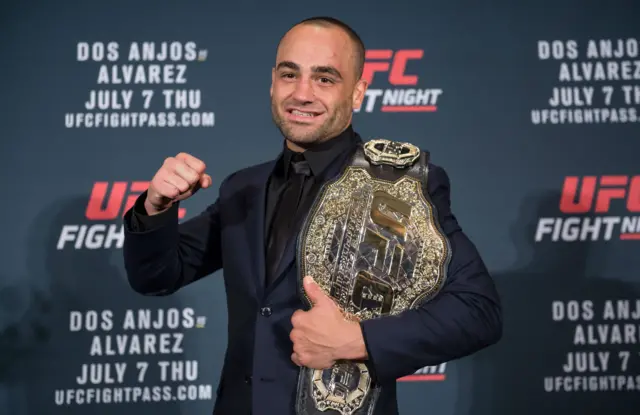 UFC lightweight champion Eddie Alvarez