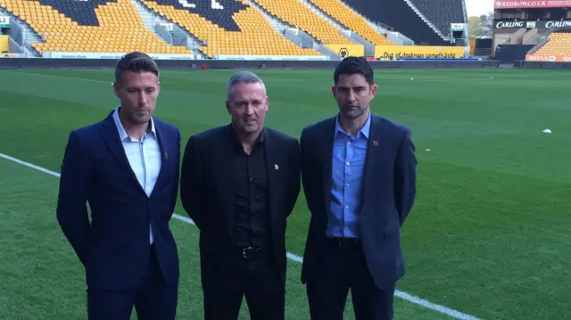 New Wolves management team