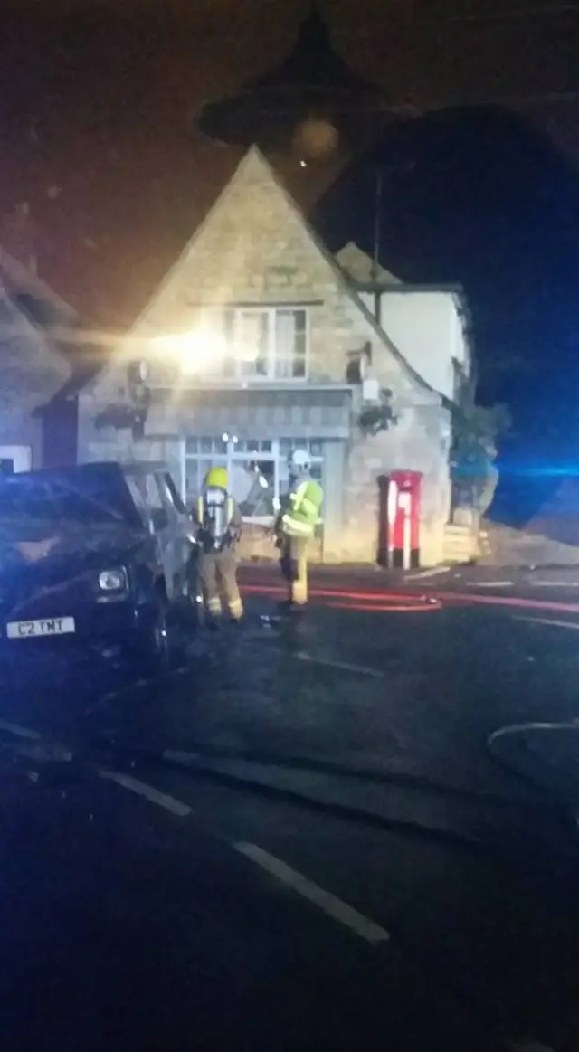 Ryhall ram raid