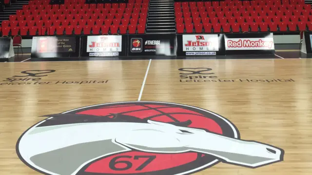 Leicester Riders court