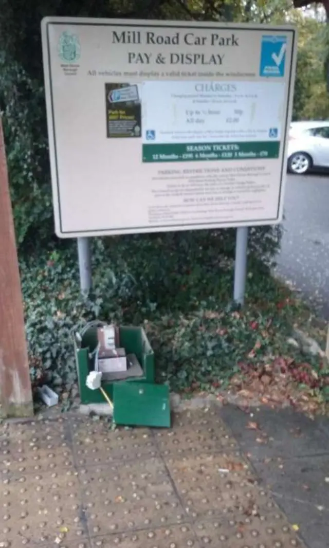 Parking ticket machine. Pic: West Devon Borough Council