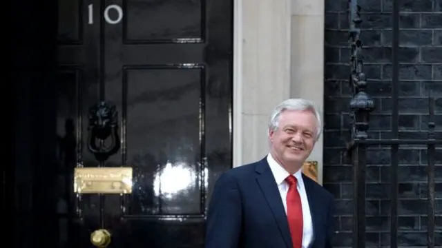 David Davis has been appointed Secretary of State for Brexit