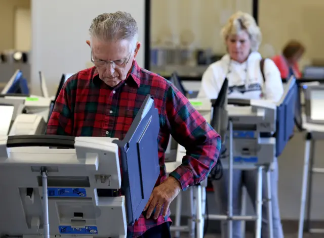 Early voters in Medina, Cleveland