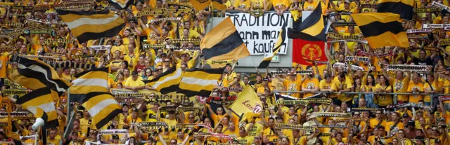 Dresden fans