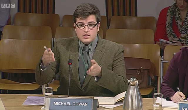 Michael Gowan Member of the Scottish Youth Parliament (MSYP)