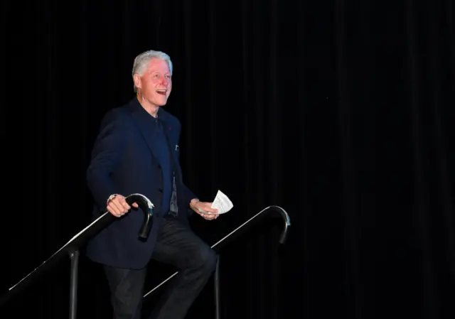 Former US President Bill Clinton