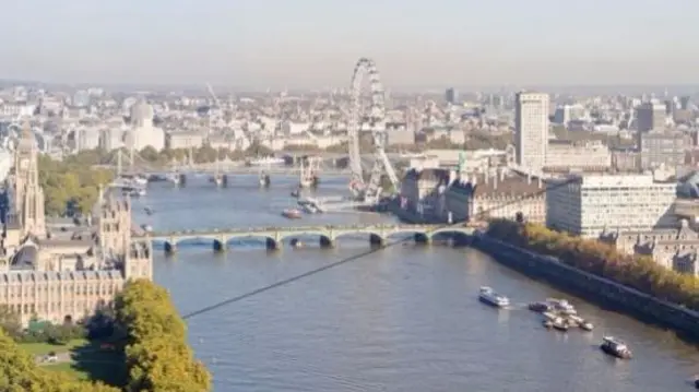 People on the zip wire will travel at speeds of up to 40mph