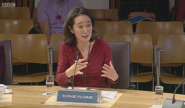 Sophie Pilgrim from the Scottish Children's Services Coalition