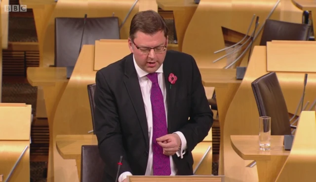 Labour MSP Colin Smyth