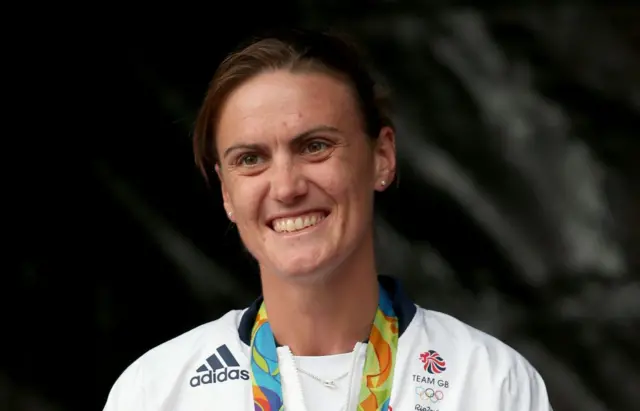 Heather Stanning. Pic: PA