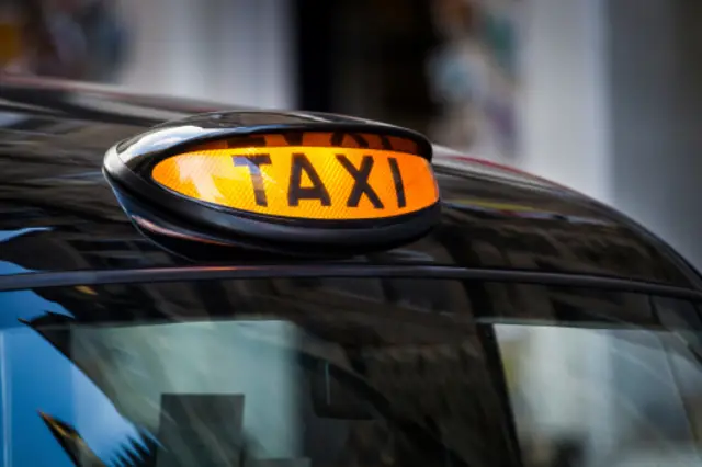 Taxi sign