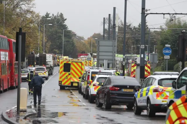 Ambulance in Croydon