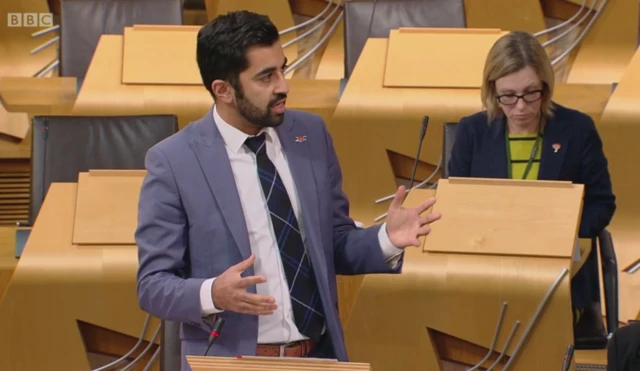 Transport Minister Humza Yousaf