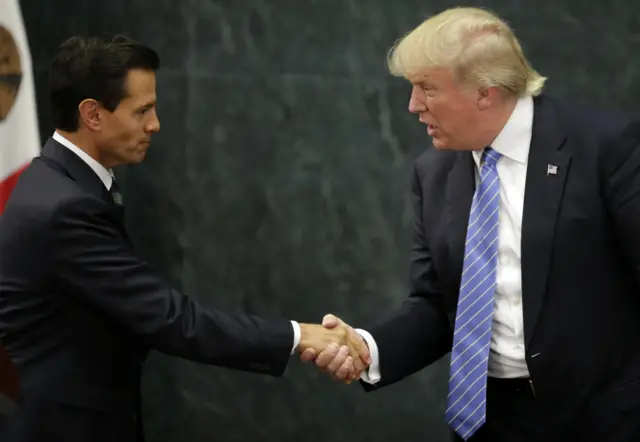 Trump and Nieto