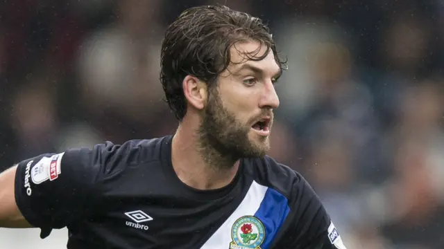 Scotland defender Charlie Mulgrew in action for Blackburn Rovers