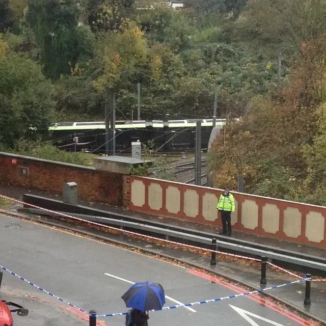 Tram derailment