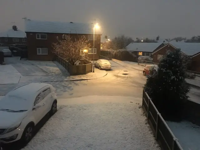 Snow in Leeds