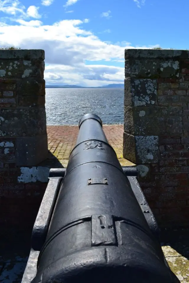 Fort George was built as an artillery fortification