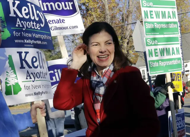 Ayotte campaigning