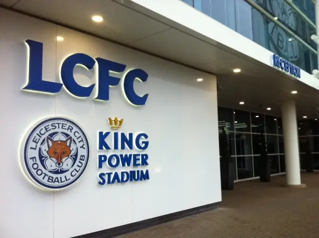 Entrance to King Power Stadium