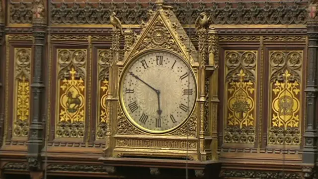 House of Lords clock