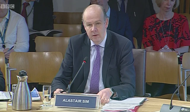 Universities Scotland director Alastair Sim