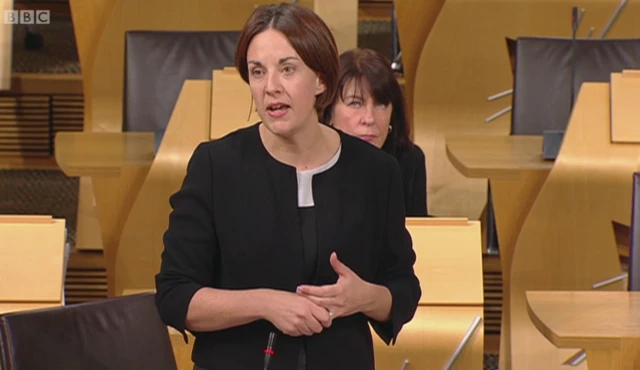 Scottish Labour leader Kezia Dugdale