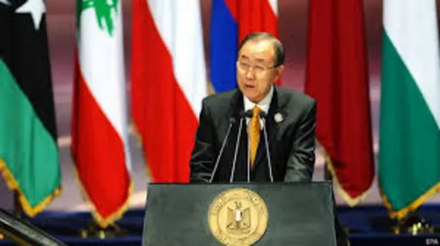 United Nations Secretary-General Ban Ki-Moon