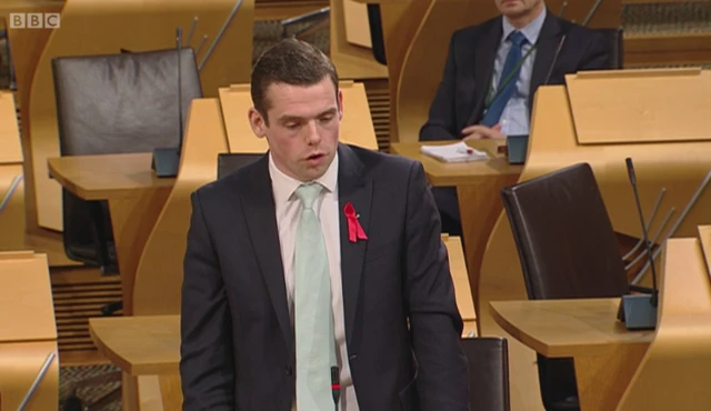 Conservative MSP Douglas Ross