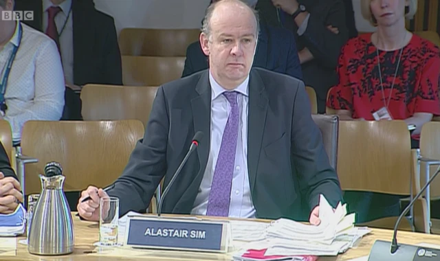 Universities Scotland director Alastair Sim