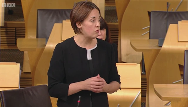 Scottish Labour leader Kezia Dugdale