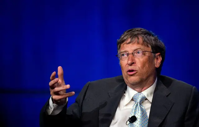 Billionaire and philanthropist Bill Gates