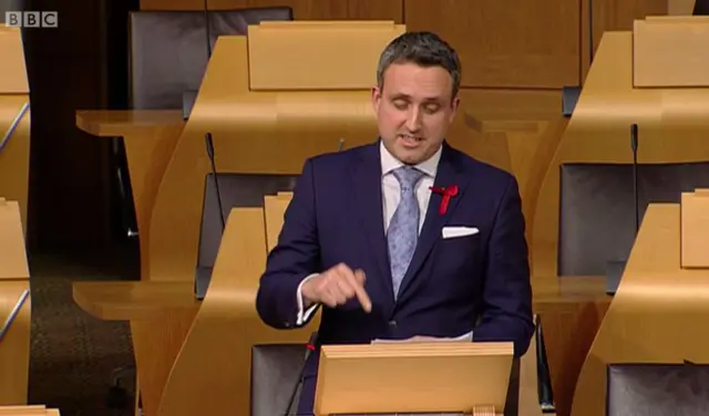 Lib Dem MSP Alex Cole-Hamilton