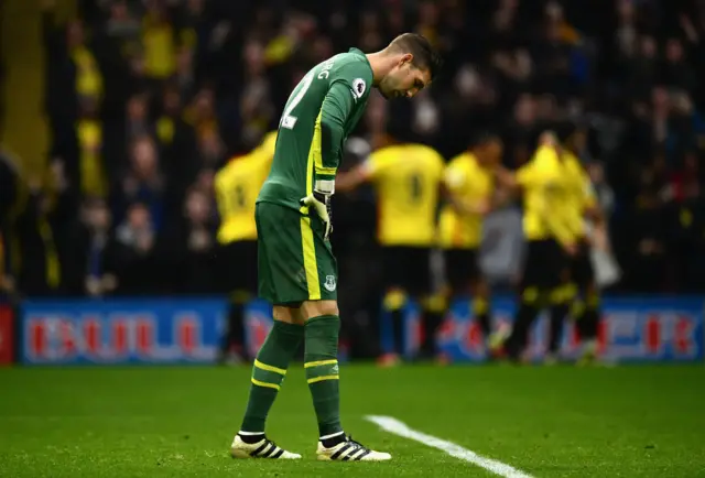 Maarten Stekelenburg looks dejected