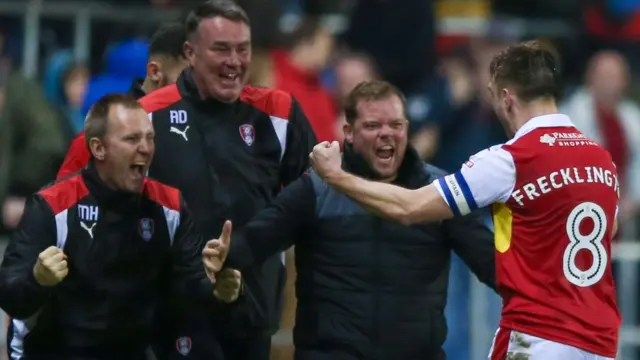 Rotherham celebrate